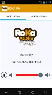 ROKA FM android App screenshot 2